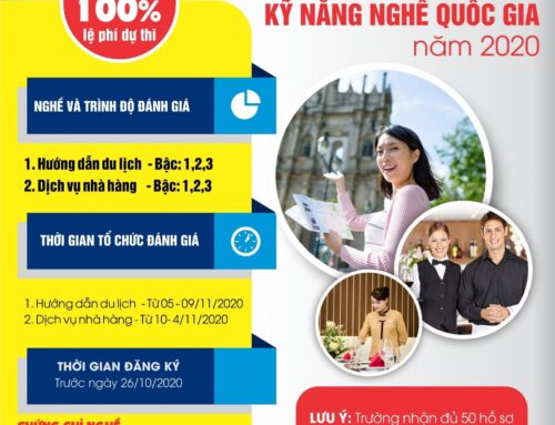 Thông báo tổ chức thí điểm đánh giá, cấp chứng chỉ kỹ năng nghề Quốc gia năm 2020