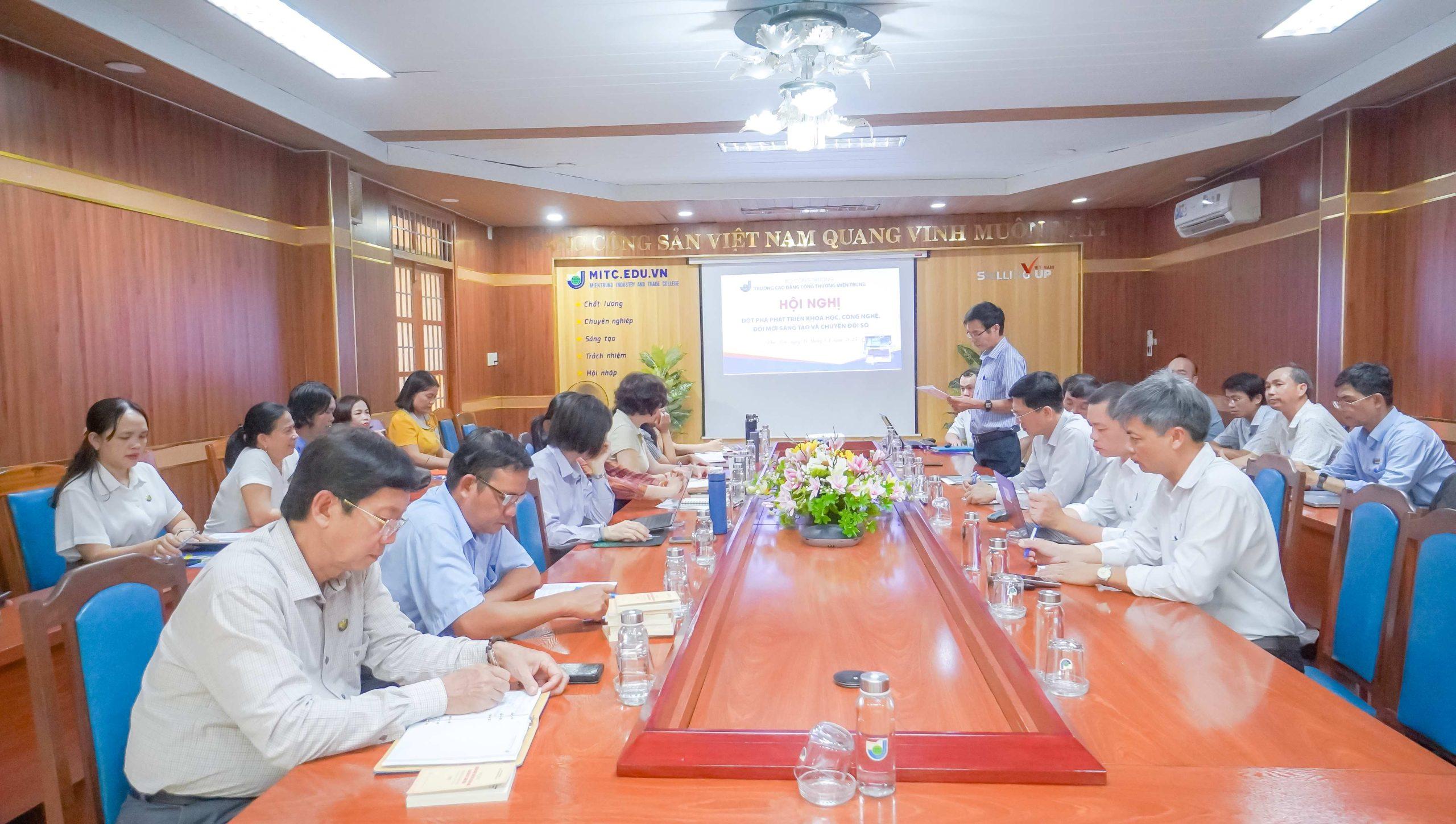 MITC tổ chức hội nghị Đột phá phát triển khoa học công nghệ, đổi mới sáng tạo và chuyển đổi số