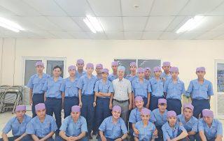 25 HSSV ngành Điện, Điện tử công nghiệp MITC khởi đầu mùa hè tại Canon Việt Nam 1