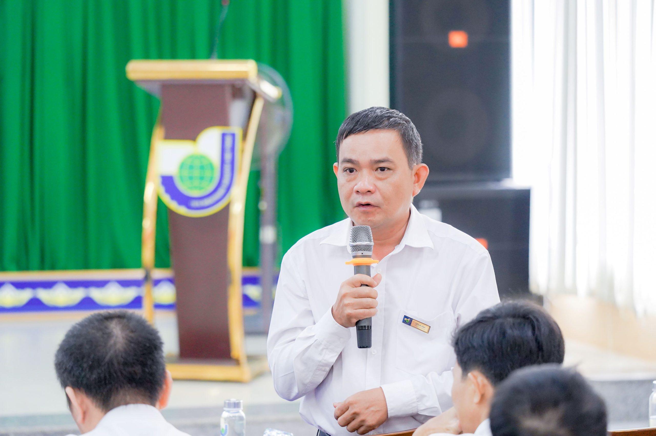 Đối thoại giữa lãnh đạo Nhà trường và học sinh sinh viên, học kỳ 2 năm học 2024 - 2025 16