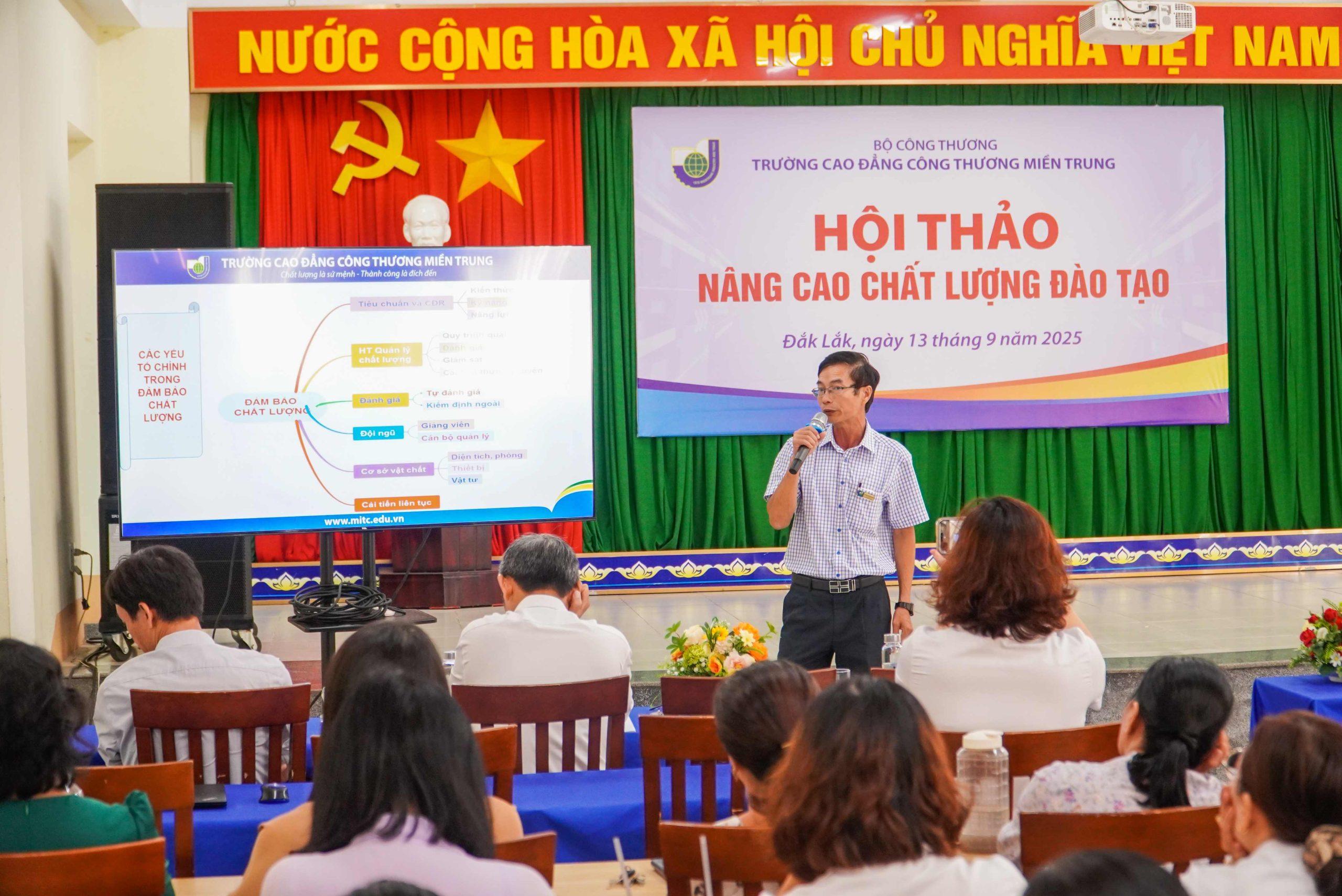 Tổ chức Hội thảo nâng cao chất lượng đào tạo năm học 2025 - 2026 3
