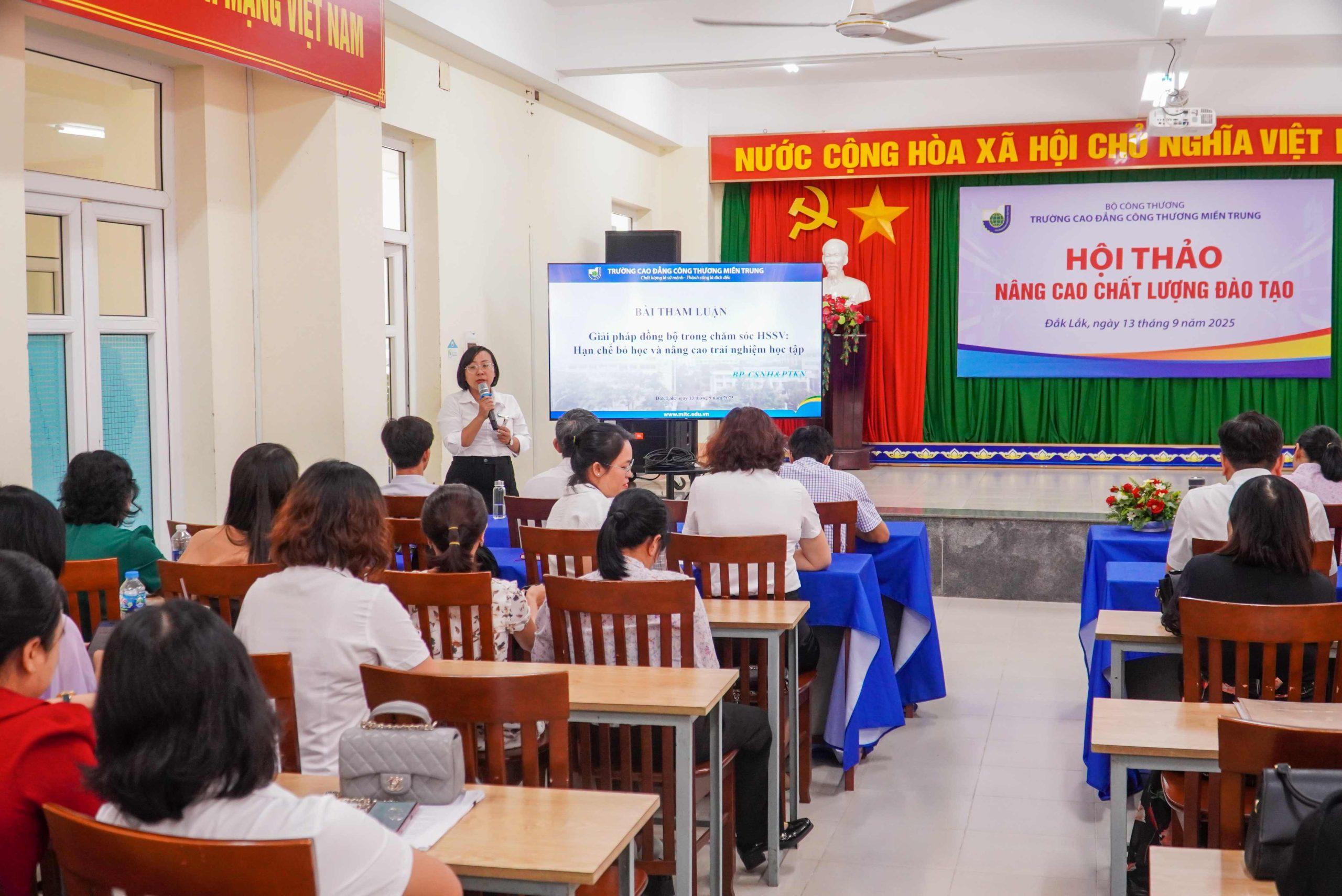 Tổ chức Hội thảo nâng cao chất lượng đào tạo năm học 2025 - 2026 5