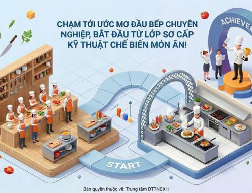 Khóa học nấu ăn sơ cấp 2026: Cơ hội việc làm lớn tại MITC
