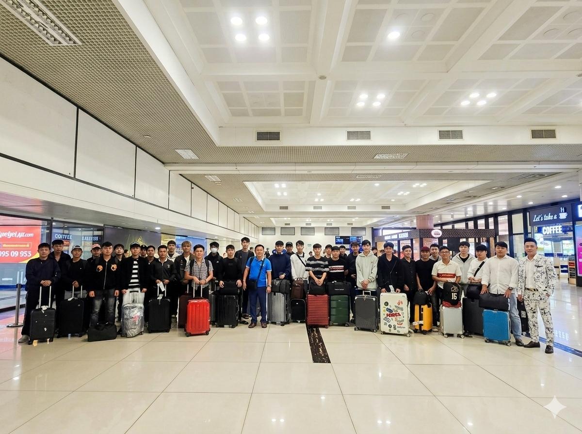 Thầy và trò ngành Cơ khí, Ô tô đã đến thành phố Hải Phòng an toàn và mạnh khỏe Khởi hành đầu xuân – mang theo ước mơ và khát vọng nghề nghiệp