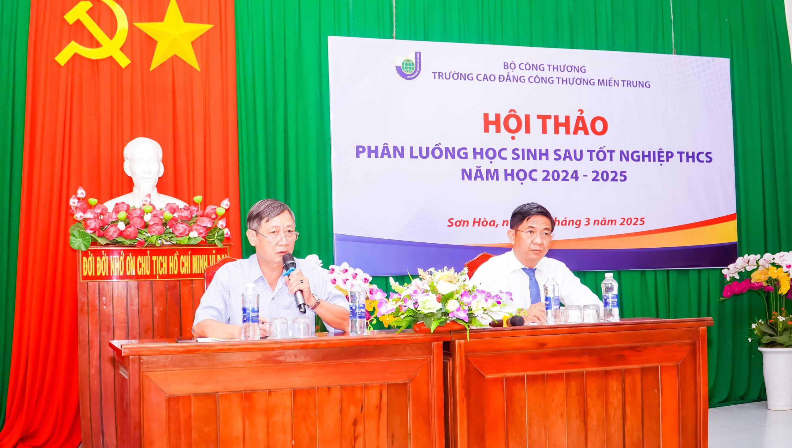 Hội thảo phân luồng học sinh sau tốt nghiệp THCS năm học 2024 - 2025 8