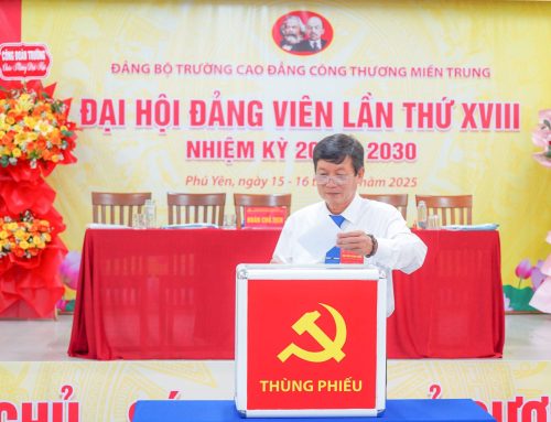 Đại hội Đảng viên Trường Cao đẳng công Thương miền Trung lần thứ XVIII, nhiệm kỳ 2025 – 2030