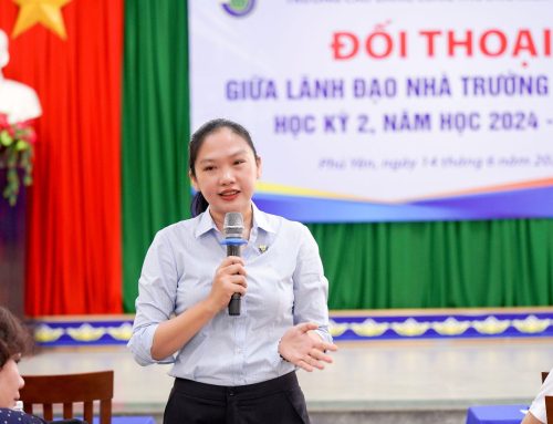 Đối thoại giữa lãnh đạo Nhà trường và học sinh sinh viên, học kỳ 2 năm học 2024 – 2025