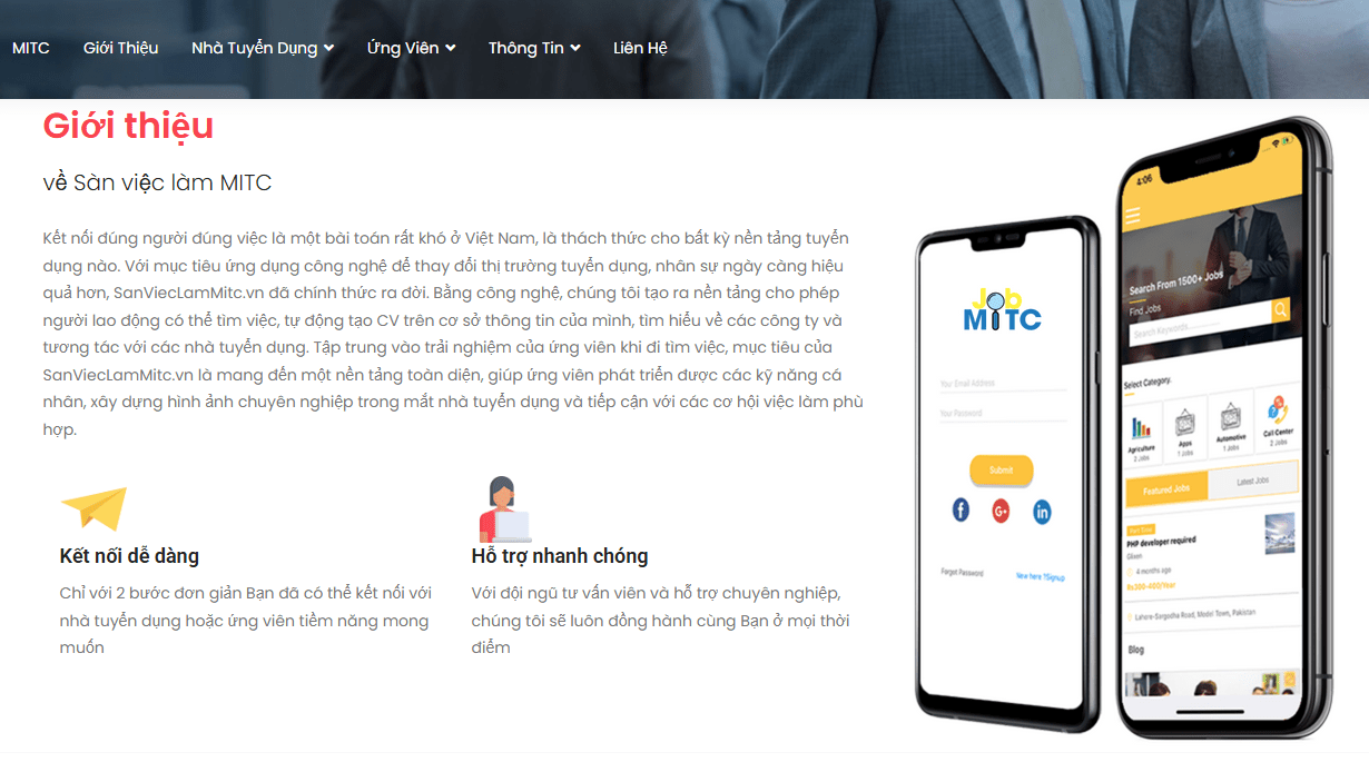 Sàn việc làm MITC đồng hành cùng Tân cử nhân chinh phục tương lai