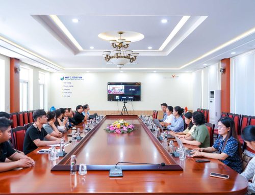 15 sinh viên MITC hứng khởi trước kỳ thực tập tại Nha Trang Marriott Resort và Spa