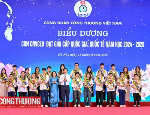 Vinh danh các gia đình CNVCLĐ tiêu biểu ngành Công Thương và những tấm gương học sinh vượt khó, đạt thành tích xuất sắc năm học 2024 – 2025