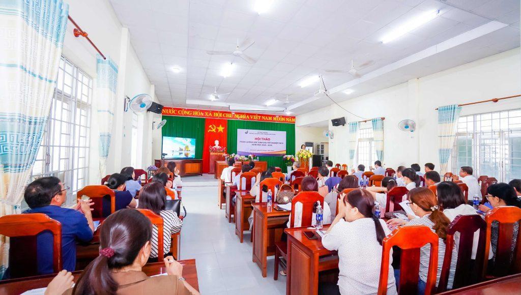 MITC thường xuyên tổ chức Hội thảo về phân luồng HS sau lớp 9 tại các cơ sở giáo dục trên địa bàn Tỉnh