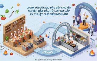Khóa học nấu ăn sơ cấp 2026 Cơ hội việc làm lớn tại MITC 6