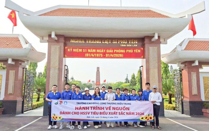 Hành trình về nguồn dành cho học sinh sinh viên xuất sắc tiêu biểu năm học 2025 - 2026 2